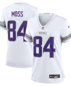 Exquisite Randy Moss Minnesota Vikings Nike Women's Alternate Retired Player Game Jersey