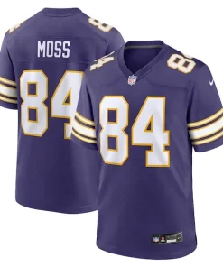 Superb Randy Moss Minnesota Vikings Nike Classic Retired Player Game Jersey