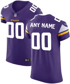 Exquisite Minnesota Vikings Nike Vapor Untouchable Custom Elite Jersey