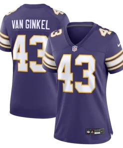 Exquisite Andrew Van Ginkel Minnesota Vikings Nike Women's Alternate Game Jersey