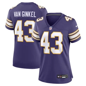 Exquisite Andrew Van Ginkel Minnesota Vikings Nike Women's Alternate Game Jersey