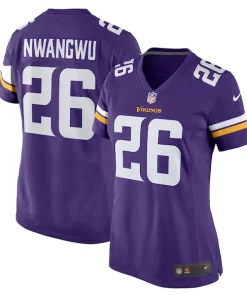 Premium Kene Nwangwu Minnesota Vikings Nike Women's Game Jersey