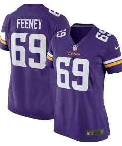 Superb Dan Feeney Minnesota Vikings Nike Women's Team Game Jersey
