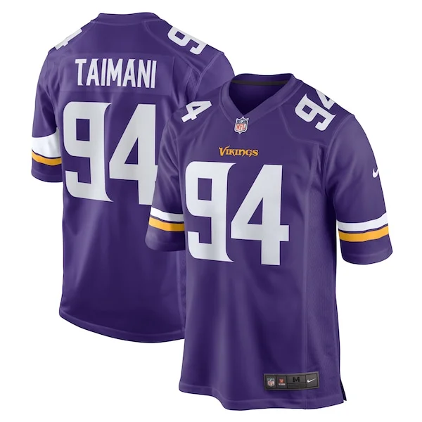 Gorgeous Taki Taimani Minnesota Vikings Nike Game Jersey