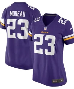 Superior Fabian Moreau Minnesota Vikings Nike Women's Game Jersey