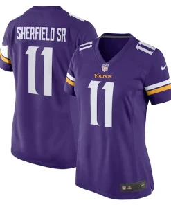 Superior Trent Sherfield Sr. Minnesota Vikings Nike Women's Game Jersey