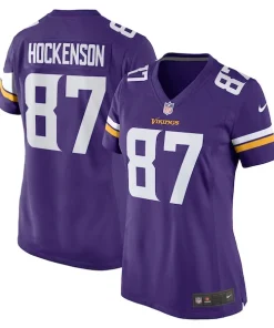 Superior T.J. Hockenson Minnesota Vikings Nike Women's Game Player Jersey