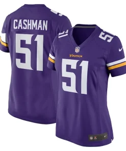Superb Blake Cashman Minnesota Vikings Nike Women's Team Game Jersey