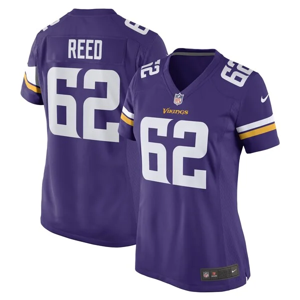Exceptional Chris Reed Minnesota Vikings Nike Women's Game Player Jersey