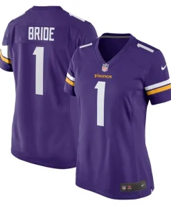 Exceptional Number 1 Bride Minnesota Vikings Nike Women's Game Jersey