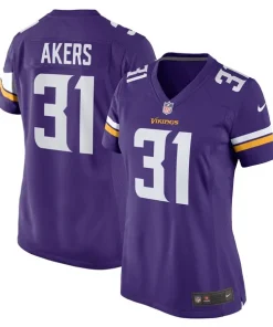 High quality Cam Akers Minnesota Vikings Nike Women's Game Jersey