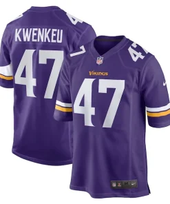 Exquisite William Kwenkeu Minnesota Vikings Nike Home Game Player Jersey