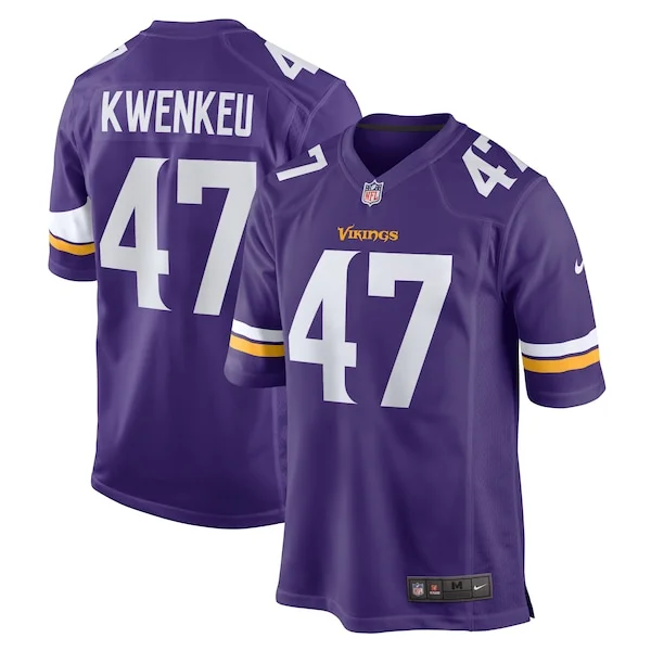 Exquisite William Kwenkeu Minnesota Vikings Nike Home Game Player Jersey