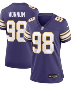 Exceptional D.J. Wonnum Minnesota Vikings Nike Women's Classic Player Game Jersey