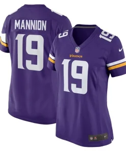 High quality Sean Mannion Minnesota Vikings Nike Women's Game Jersey