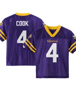 Premium Toddler Dalvin Cook Purple Minnesota Vikings Team Player Jersey