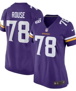 Gorgeous Walter Rouse Minnesota Vikings Nike Women's Game Jersey