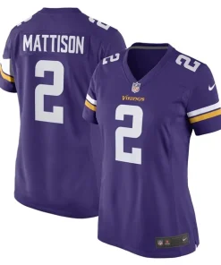 Superb Alexander Mattison Minnesota Vikings Nike Women's Game Player Jersey
