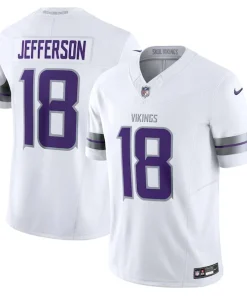 Superb Justin Jefferson Minnesota Vikings Nike Alternate Vapor F.U.S.E. Limited Jersey