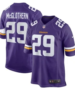 Outstanding Dwight McGlothern Minnesota Vikings Nike Game Jersey