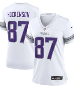 Gorgeous T.J. Hockenson Minnesota Vikings Nike Women's Alternate Game Player Jersey