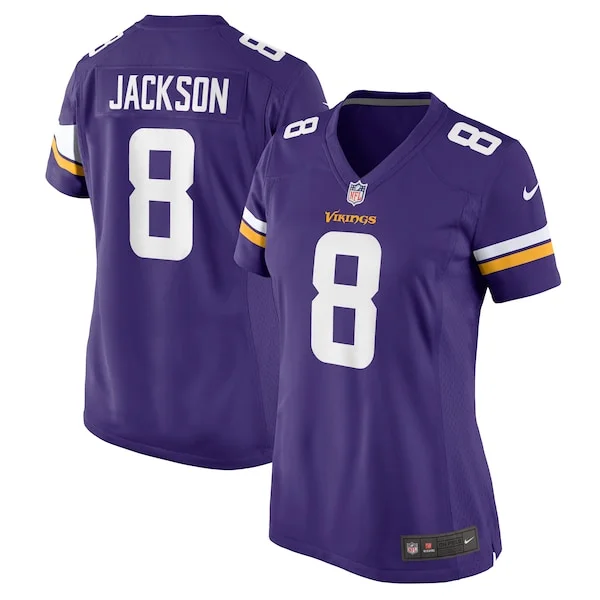 Finest Trishton Jackson Minnesota Vikings Nike Women's Game Jersey