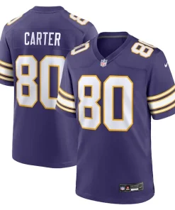 Marvelous Cris Carter Minnesota Vikings Nike Classic Retired Player Game Jersey