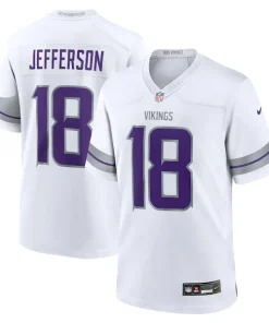 Gorgeous Justin Jefferson Minnesota Vikings Nike Youth Alternate Game Player Jersey