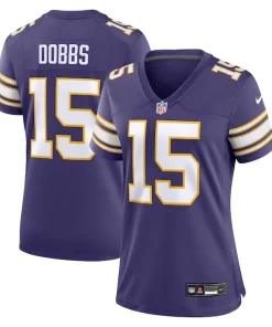 Outstanding Joshua Dobbs Minnesota Vikings Nike Women's Alternate Game Jersey