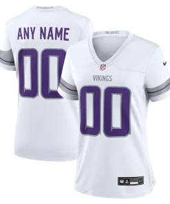 Premium Minnesota Vikings Nike Women's Alternate Custom Game Jersey