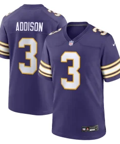 Superb Jordan Addison Minnesota Vikings Nike Classic Player Game Jersey
