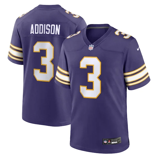 Superb Jordan Addison Minnesota Vikings Nike Classic Player Game Jersey