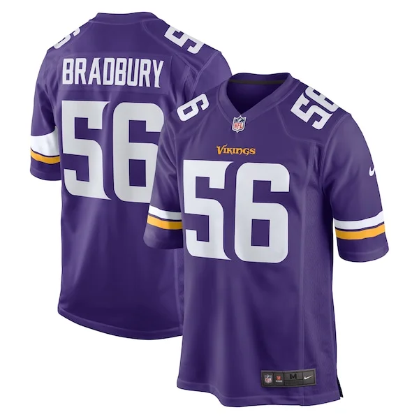 Finest Garrett Bradbury Minnesota Vikings Nike Game Jersey