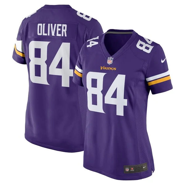 Marvelous Josh Oliver Minnesota Vikings Nike Women's Game Player Jersey