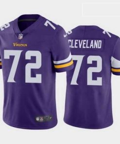 Exquisite ezra cleveland minnesota vikings purple vapor limited jersey