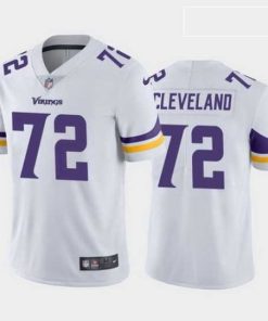 High quality ezra cleveland minnesota vikings white vapor limited jersey