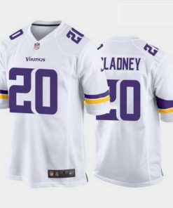 Exquisite jeff gladney minnesota vikings white game jersey