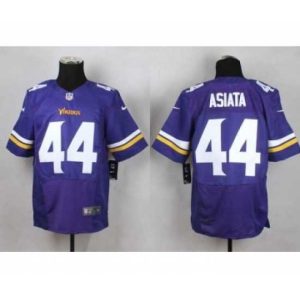 Exceptional nike nfl jerseys minnesota vikings 44 asiata purple[Elite][asiata]