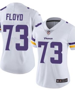 Superb Vikings #73 Sharrif Floyd White Women's Stitched NFL Vapor Untouchable Limited Jersey