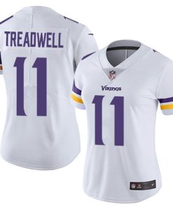 Superb Vikings #11 Laquon Treadwell White Women's Stitched NFL Vapor Untouchable Limited Jersey