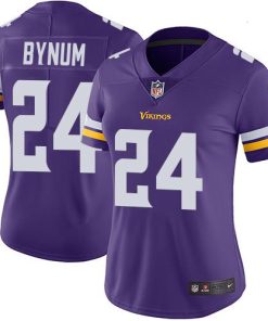 Exceptional Vikings #24 Camryn Bynum Purple Team Color Women's Stitched NFL Vapor Untouchable Limited Jersey
