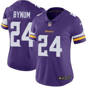 Exceptional Vikings #24 Camryn Bynum Purple Team Color Women's Stitched NFL Vapor Untouchable Limited Jersey