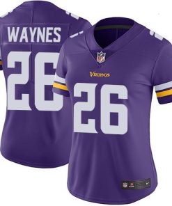 Superior Vikings #26 Trae Waynes Purple Team Color Women's Stitched NFL Vapor Untouchable Limited Jersey