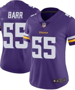 Superb Vikings #55 Anthony Barr Purple Team Color Women's Stitched NFL Vapor Untouchable Limited Jersey