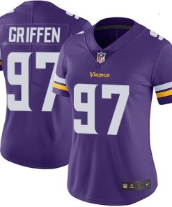 Exquisite Vikings #97 Everson Griffen Purple Team Color Women's Stitched NFL Vapor Untouchable Limited Jersey