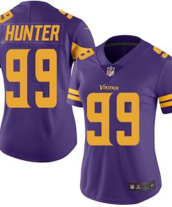 High quality Vikings #99 Danielle Hunter Purple Women's Stitched NFL Limited Rush Jersey
