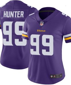 Exquisite Vikings #99 Danielle Hunter Purple Team Color Women's Stitched NFL Vapor Untouchable Limited Jersey