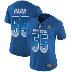 Exceptional Vikings #55 Anthony Barr Royal Women's Stitched NFL Limited NFC 2019 Pro Bowl Jersey