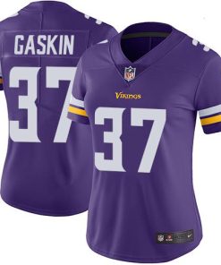 Exquisite Vikings #37 Myles Gaskin Purple Team Color Women's Stitched NFL Vapor Untouchable Limited Jersey