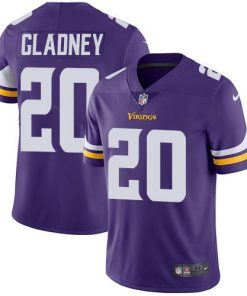 Marvelous Vikings #20 Jeff Gladney Purple Team Color Youth Stitched NFL Vapor Untouchable Limited Jersey